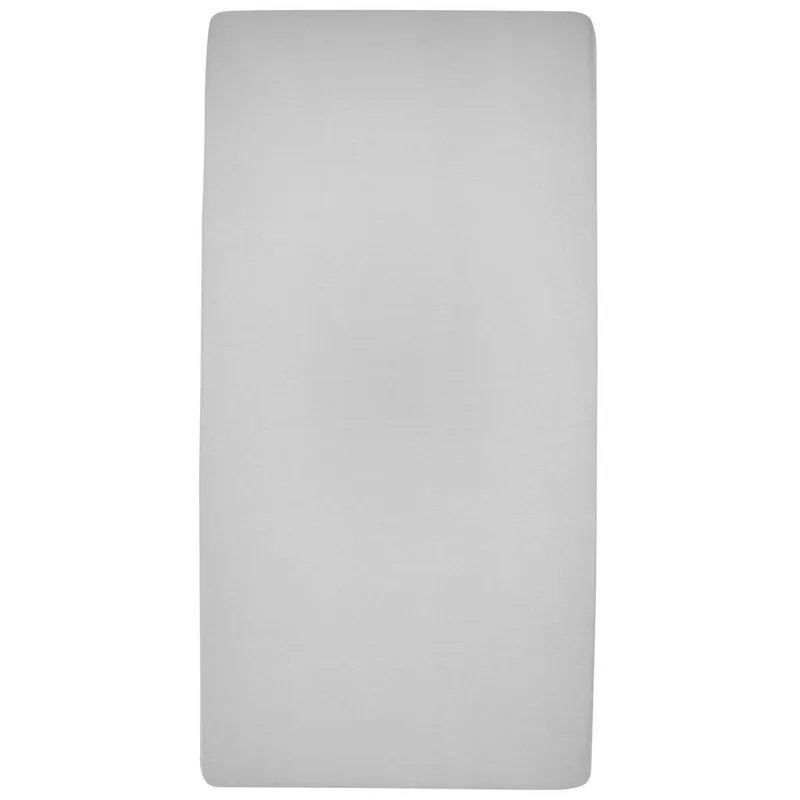 Uni Hoeslaken Juniorbed - 2-pack - 70x140/150cm van Meyco in Lichtgrijs – productfoto 2 van 2