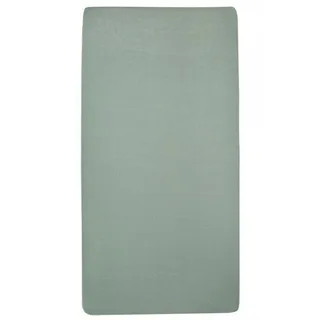 Uni Hoeslaken Juniorbed - 2-pack - 70x140/150cm de Meyco en Stone Green – photo produit 3 sur 3