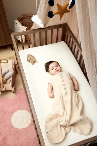 Uni hoeslaken juniorbed - 2-pack - jersey - 70x140/150cm van Meyco in Naturel – productfoto 4 van 4