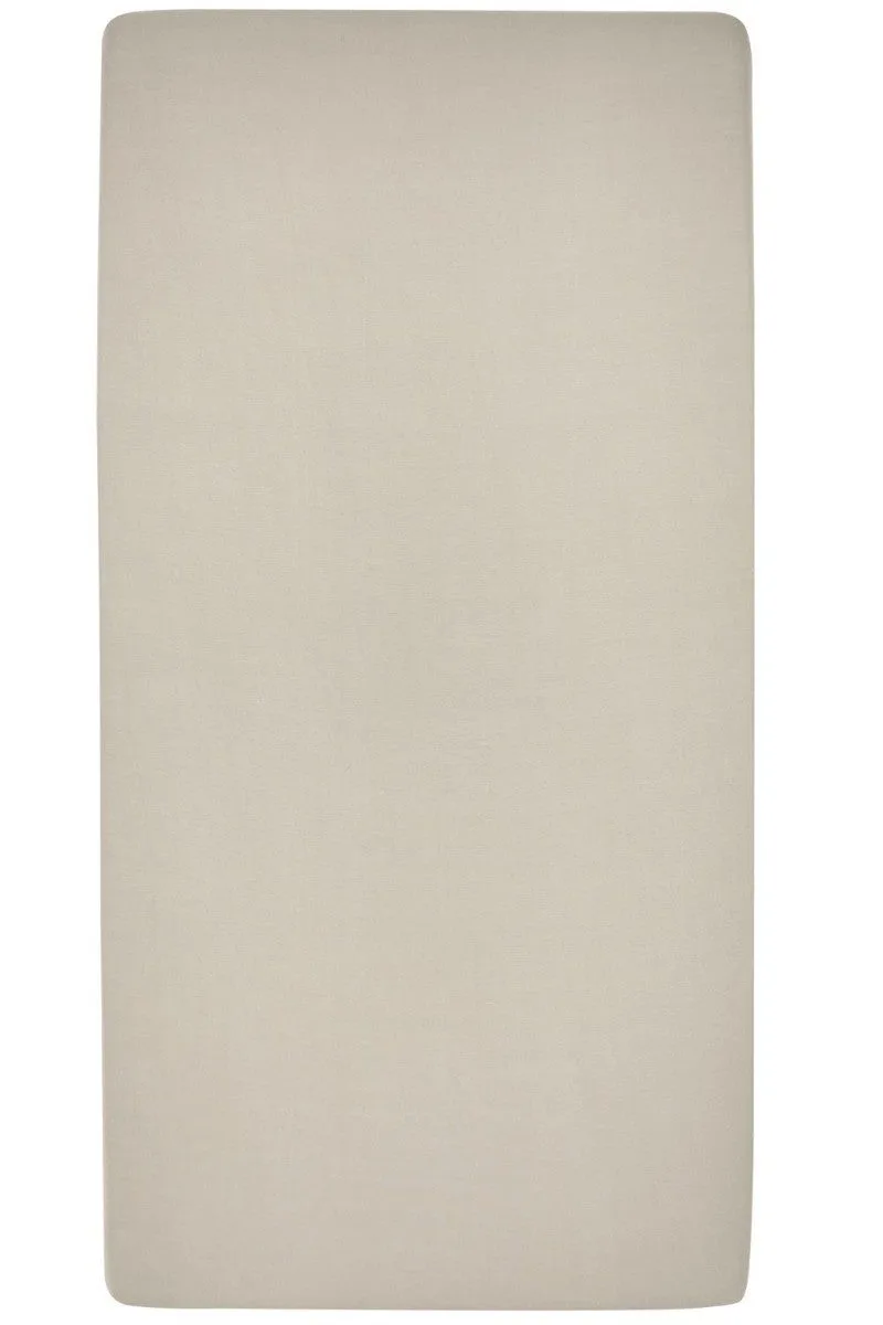 Uni hoeslaken juniorbed - 70x140/150cm by Meyco in Sand – product photo 2 of 3