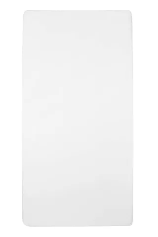Uni Hoeslaken Wieg - 2-pack - 40x80/90cm de Meyco en Blanc – photo produit 2 sur 2