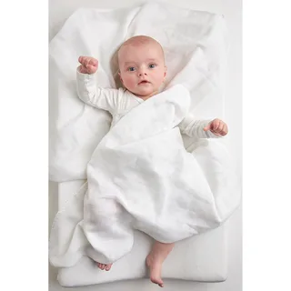 Uni hydrofiele doeken - 10-pack - biologisch - 80x80 cm by Meyco in White – product photo 2 of 3