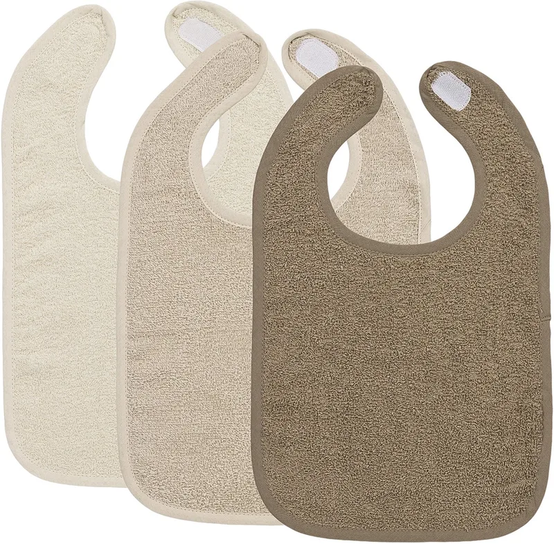 Uni Slab - 3-pack - Badstof by Meyco in Natural, Soft Sand, Taupe – product photo