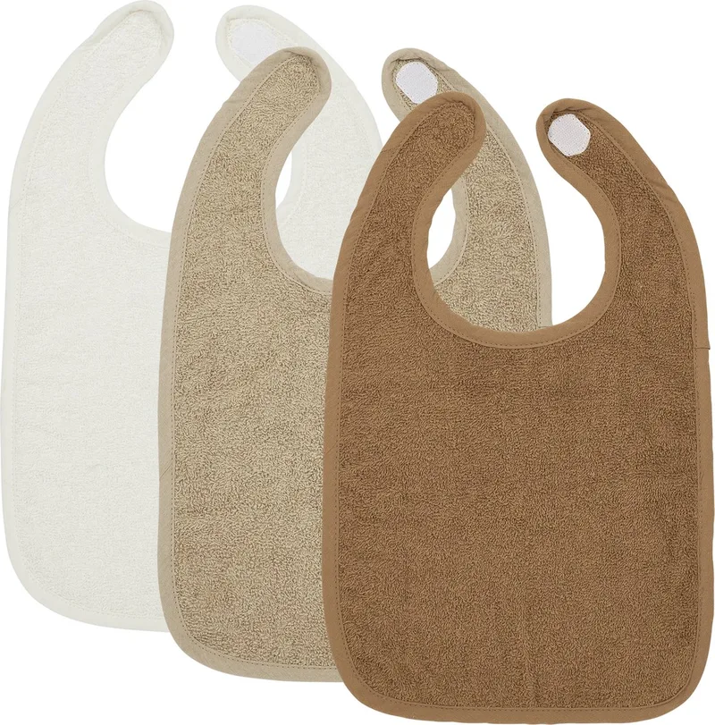 Uni Slab - 3-pack - Badstof by Meyco in Offwhite, Sand, Toffee – product photo