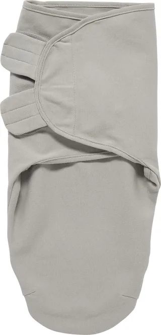 Uni swaddlemeyco inbakerdoek - grey - 0-3 maanden - 1.0 TOG by Meyco in Uni Grey – product photo 1 of 3
