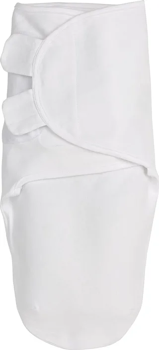 Uni swaddlemeyco inbakerdoek - white - 0-3 maanden - 1.0 TOG von Meyco in Uni White – Produktfoto 1 von 2