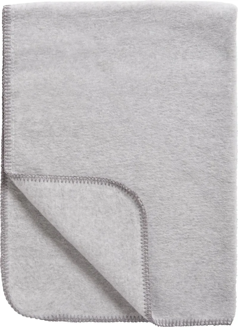 Uni wiegdeken - geweven - 75x100cm - 1.0 TOG de Meyco en Grey Melange – photo produit