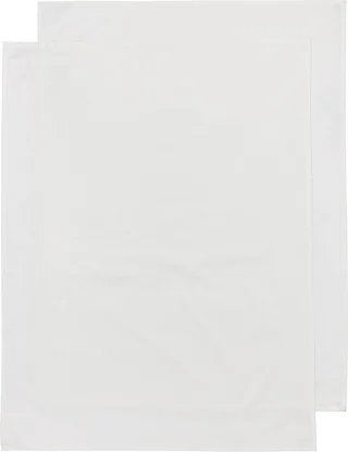 Uni wieglaken - 2-pack - 75x100cm - 0.3 TOG fra Meyco i Offwhite – produktbillede 1 af 3
