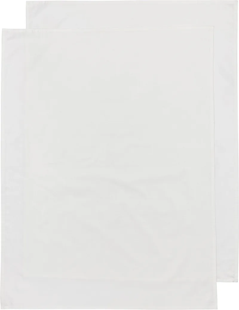 Uni wieglaken - 2-pack - 75x100cm - 0.3 TOG de Meyco en Offwhite – photo produit