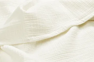 Uni Wieglaken - Pre-washed Hydrofiel - 75x100cm - 0.3 TOG by Meyco in Natural – product photo 2 of 4