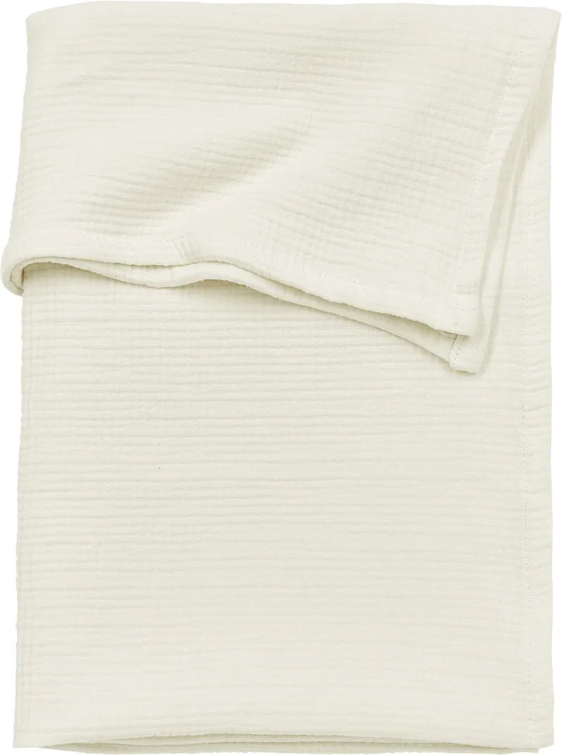 Uni Wieglaken - Pre-washed Hydrofiel - 75x100cm - 0.3 TOG by Meyco in Natural – product photo 1 of 4