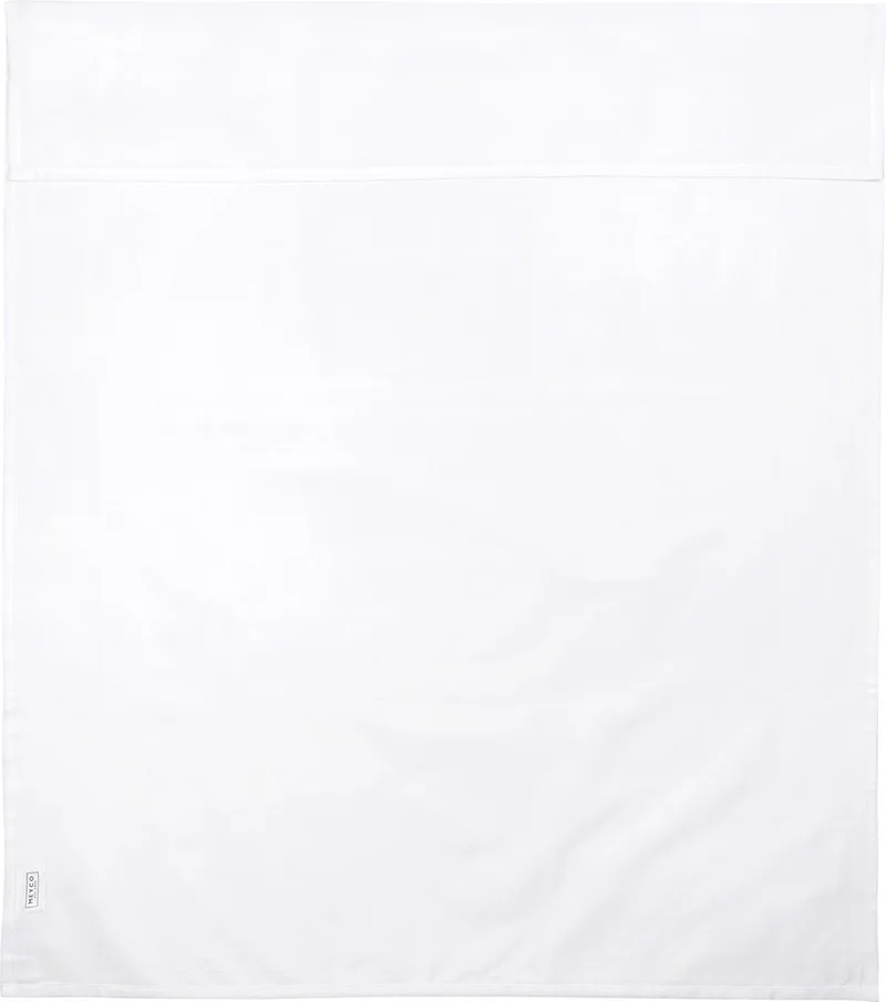 Uni wieglaken - white - 75x100cm - 0.3 TOG van Meyco in Wit – productfoto