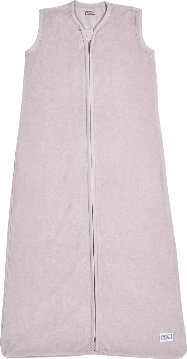 Velvet baby slaapzak - 110cm by Meyco in Lilac – product photo