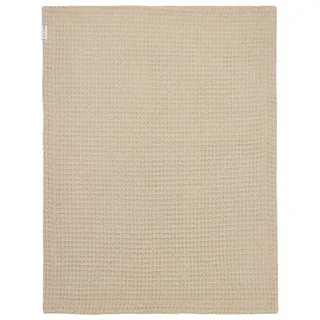 Wafel Katoen Wiegdeken - 75x100cm - 1.0 TOG van Meyco in Sand – productfoto 2 van 6