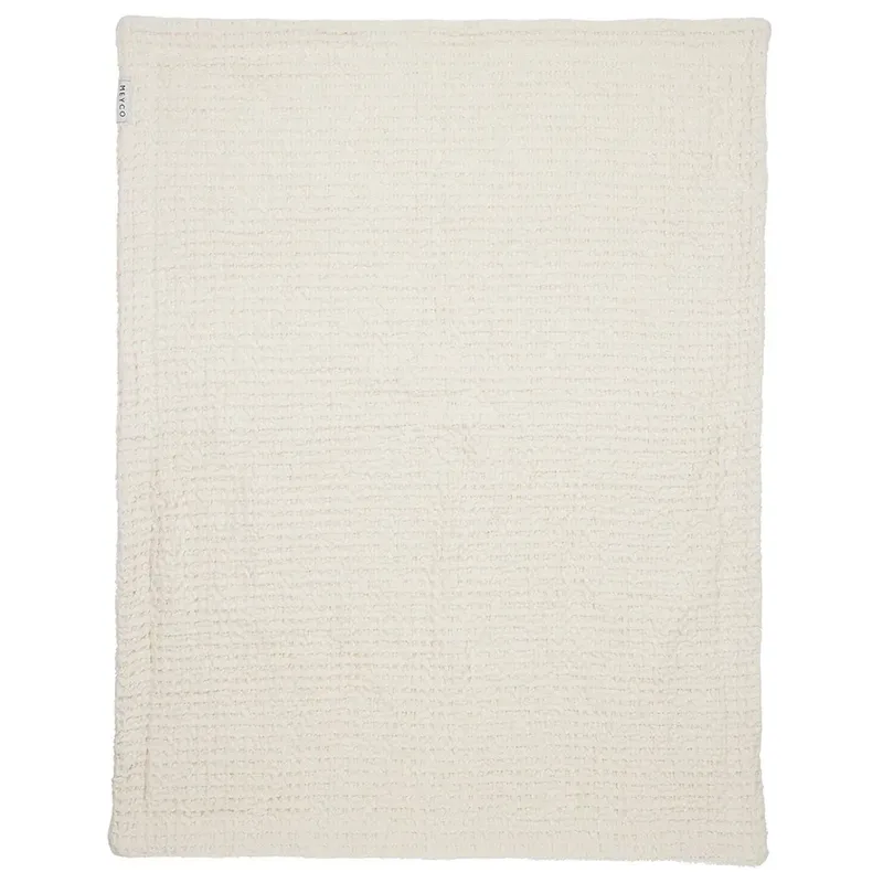 Wafel Teddy wiegdeken - 75x100cm - 2.0 TOG de Meyco en Naturel – photo produit 2 sur 6