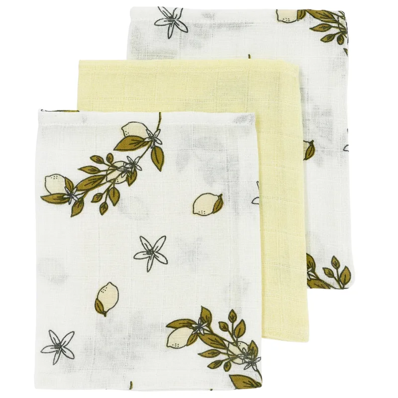 Washandjes Meyco Lemon 3-pck van Meyco – productfoto