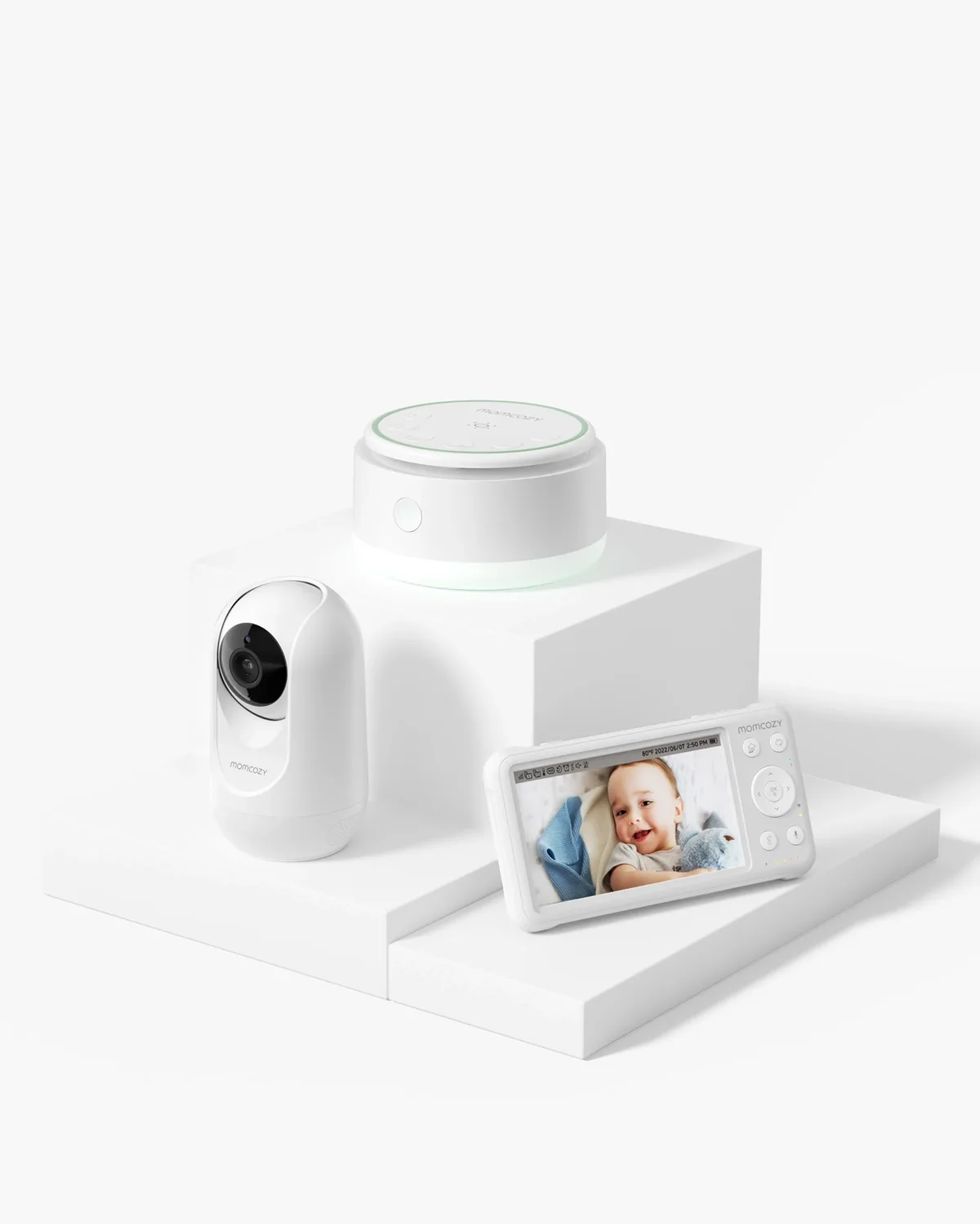 Baby Care Bundle: Portable Baby Sound Maschine und ein Babyphone de Momcozy – photo produit