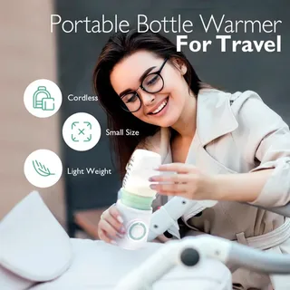 draagbare flessenwarmer von Momcozy in Weiß – Produktfoto 4 von 6