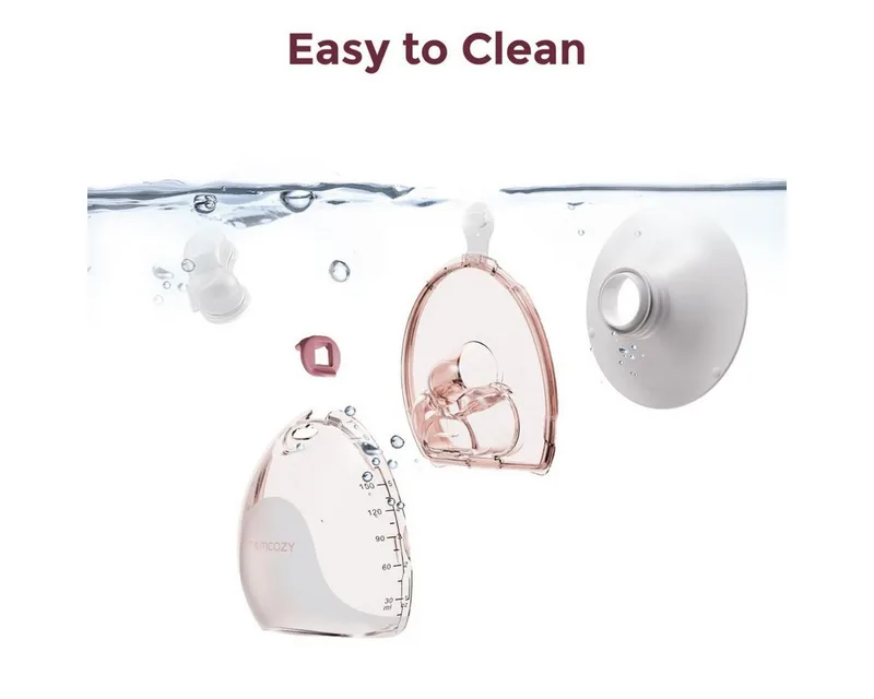 Elektrische Milchpumpe Air 1 Mobile Breast Pump, 1-tlg. von Momcozy in Weiß – Produktfoto 4 von 5