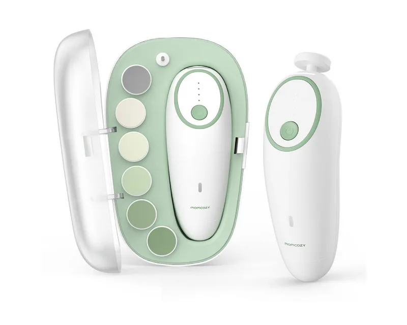 Elektrische Milchpumpe Baby Nail File Electric, 1-tlg. von Momcozy in Weiß – Produktfoto 3 von 5