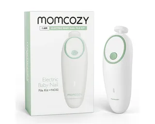 Elektrische Milchpumpe Baby Nail File Electric, 1-tlg. von Momcozy in Weiß – Produktfoto 2 von 5