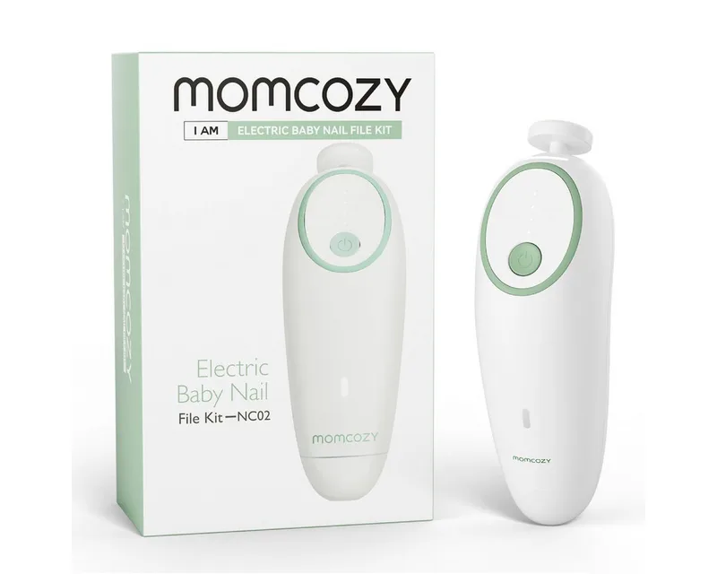 Elektrische Milchpumpe Baby Nail File Electric, 1-tlg. von Momcozy in Weiß – Produktfoto 2 von 5