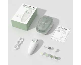 Elektrische Milchpumpe Baby Nail File Electric, 1-tlg. von Momcozy in Weiß – Produktfoto 4 von 5