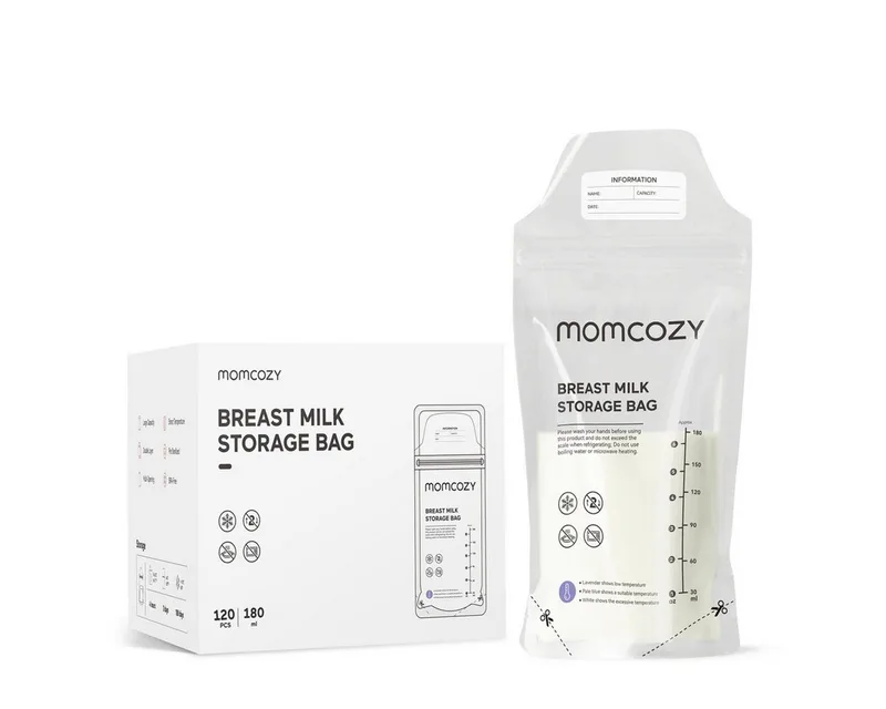 Elektrische Milchpumpe Disposable Milk Storage Bag fra Momcozy i Weiß – produktbillede