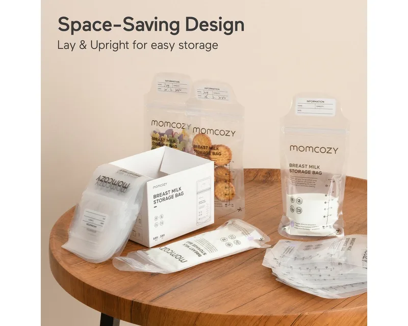 Elektrische Milchpumpe Disposable Milk Storage Bag von Momcozy in Weiß – Produktfoto 4 von 5