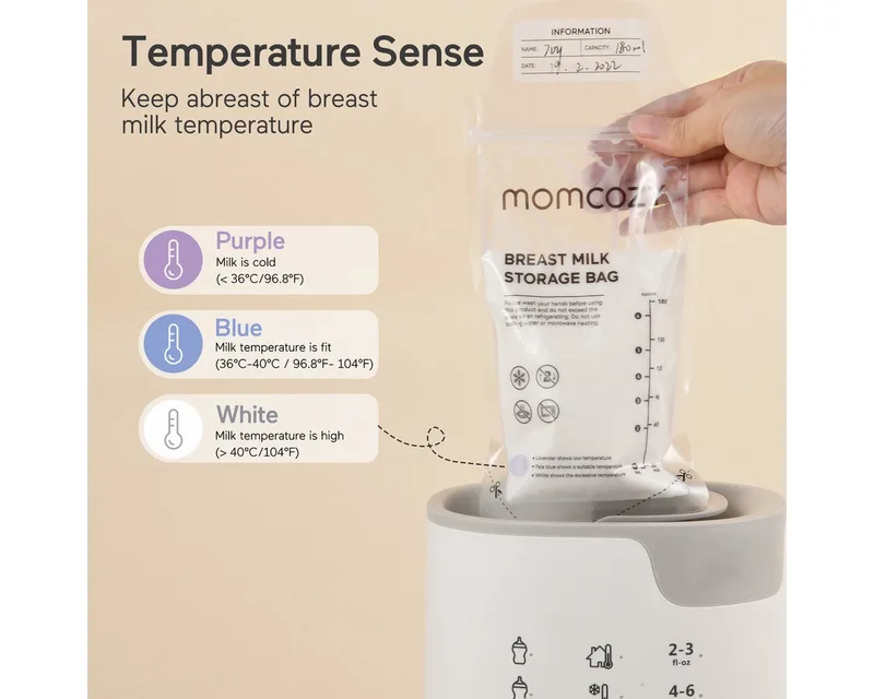 Elektrische Milchpumpe Disposable Milk Storage Bag von Momcozy in Weiß – Produktfoto 5 von 5