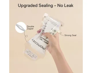 Elektrische Milchpumpe Disposable Milk Storage Bag von Momcozy in Weiß – Produktfoto 2 von 5