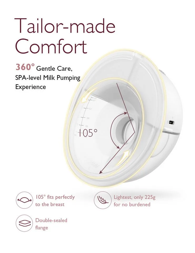 Elektrische Milchpumpe M5 Breast Pump, 2-tlg. by Momcozy in Grey – product photo 3 of 5