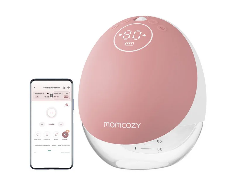 Elektrische Milchpumpe M9 Mobile Breast Pump, 1-tlg. by Momcozy in Weiß – product photo