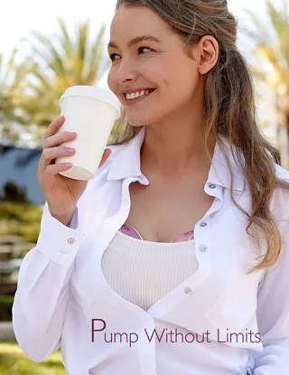 Elektrische Milchpumpe M9 Mobile Breast Pump, 1-tlg. by Momcozy in White – product photo 3 of 4