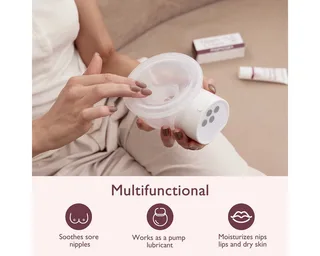 Elektrische Milchpumpe Nipple Cream, 1-tlg. von Momcozy in Weiß – Produktfoto 4 von 5