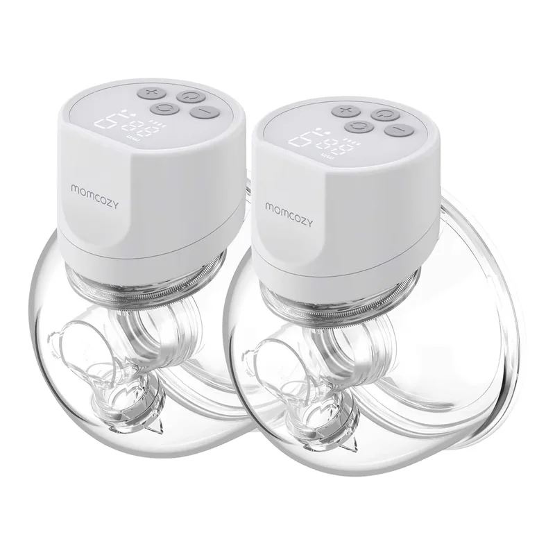 Elektrische Milchpumpe S12 Pro+, tragbar von Momcozy in Weiß, 11 × 28 × 17,5 mm – Produktfoto 1 von 3