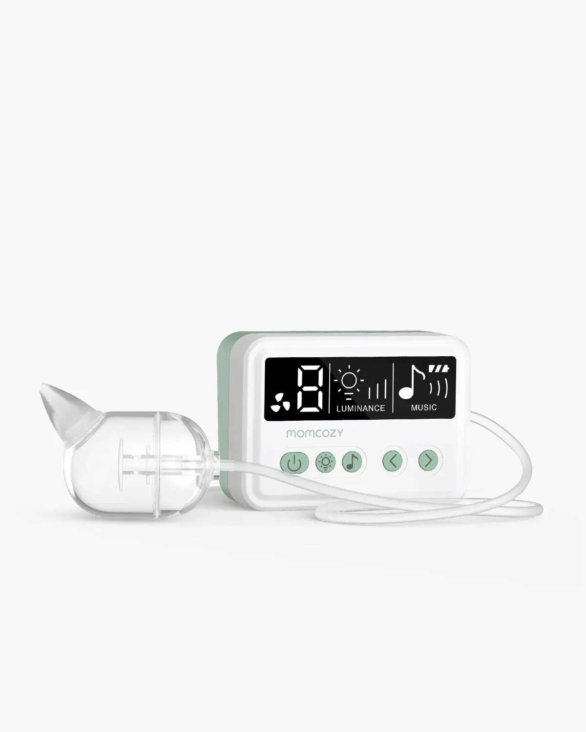 Elektrischer Nasensauger für Babys | Farbe von Momcozy in Weiß – Produktfoto