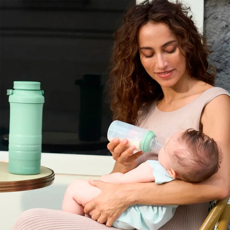 Flaschenwärmer Portable Breast Milk Cooler by Momcozy in Green – product photo 3 of 6