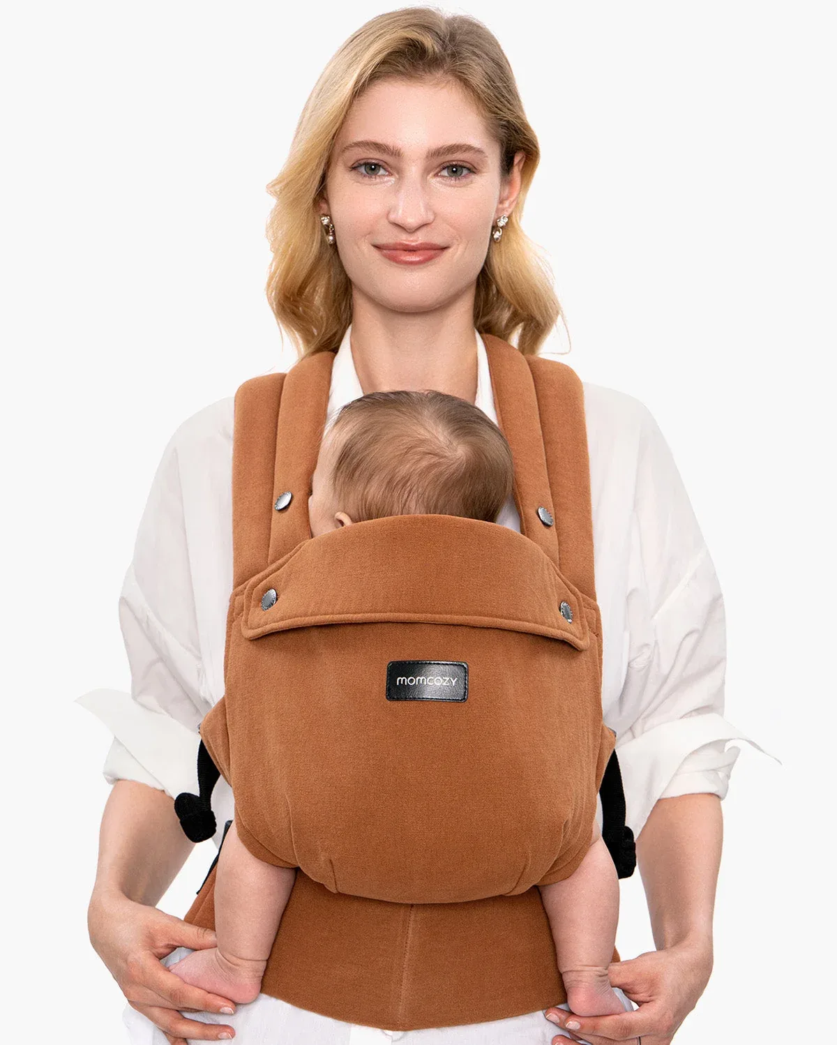 GentleTouch Babytrage | Farbe de Momcozy en Sepia – photo produit