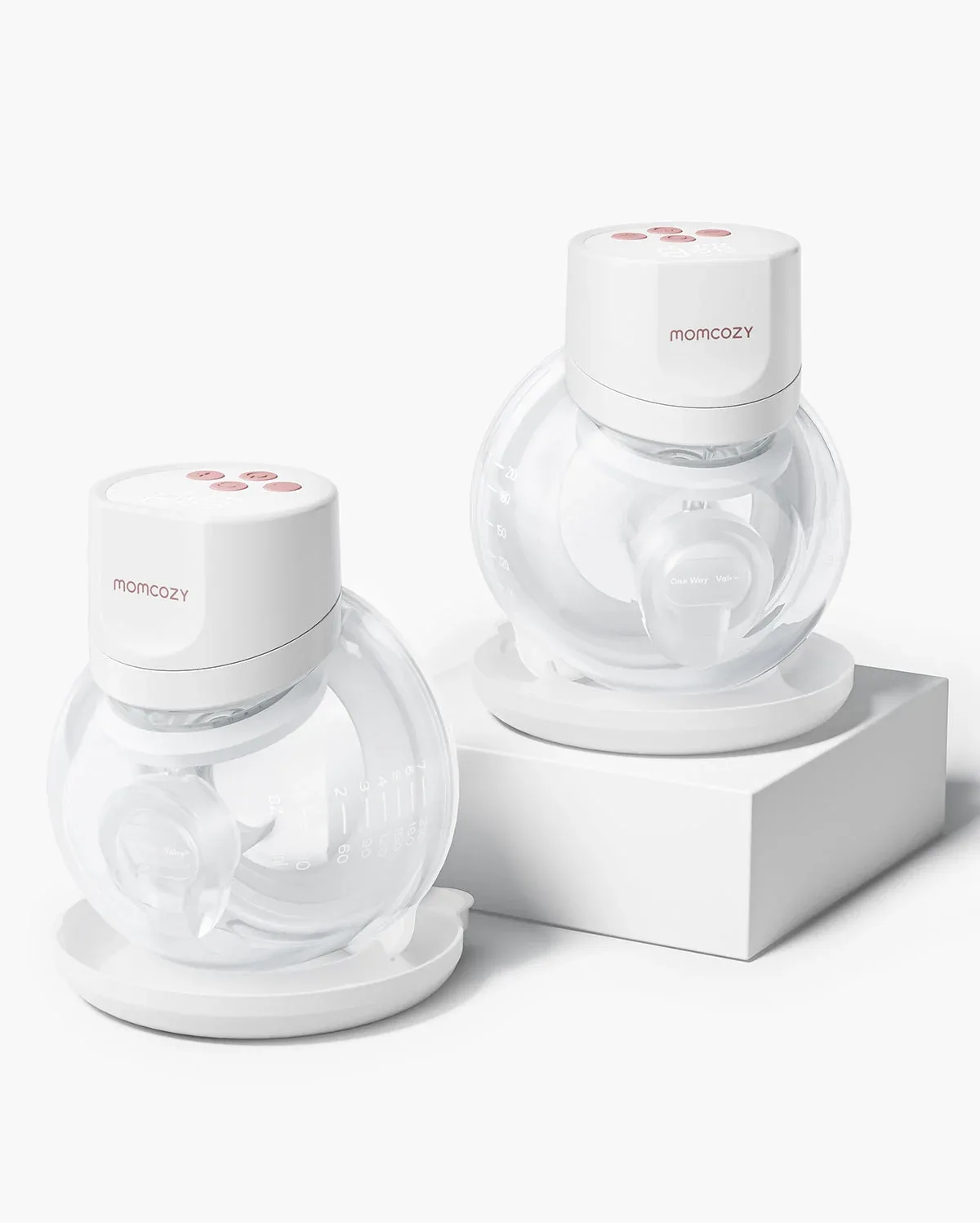 S12 Pro Quick Tragbare Milchpumpe – Neu | Stil: Doppelt | Farbe van Momcozy in Wit – productfoto