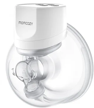 S12Pro Handsfree Borstkolf - 1 stuk - Extra stil en compact - Elektrisch - Oplaadbaar von Momcozy in Weiß – Produktfoto 1 von 5