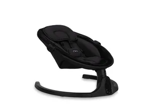 Kenani Onyx - Elektrische Babyschommel - Bluetooth - Afstandsbediening - 5 Schommelsnelheden von MoMi in Schwarz – Produktfoto 3 von 4