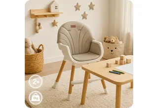 REKI 2-in-1 Kinderstoel - Meegroei Kinderstoel en Stoeltje - Tot 20 kg by MoMi in Black – product photo 5 of 5