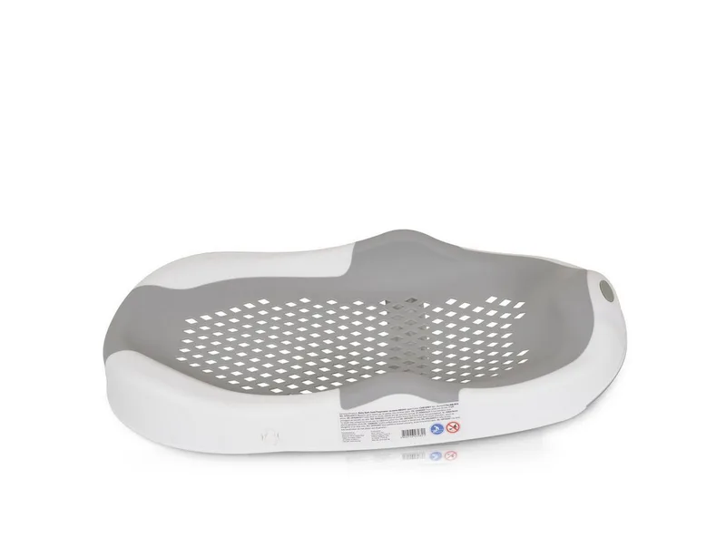 Babybadewanne Meshy, (1-tlg), faltbarer Stützfuß, rutschfest, Wanneneinlage, Wasserablauflöcher von Moni in Grau – Produktfoto 5 von 5