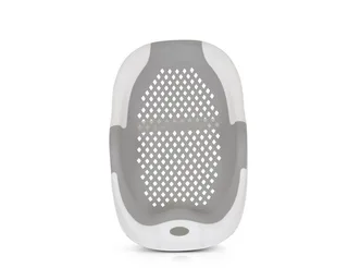 Babybadewanne Meshy, (1-tlg), faltbarer Stützfuß, rutschfest, Wanneneinlage, Wasserablauflöcher von Moni in Grau – Produktfoto 3 von 5