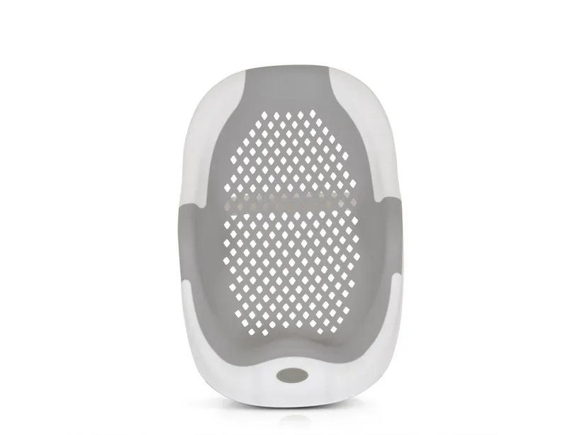 Babybadewanne Meshy, (1-tlg), faltbarer Stützfuß, rutschfest, Wanneneinlage, Wasserablauflöcher von Moni in Grau – Produktfoto 3 von 5