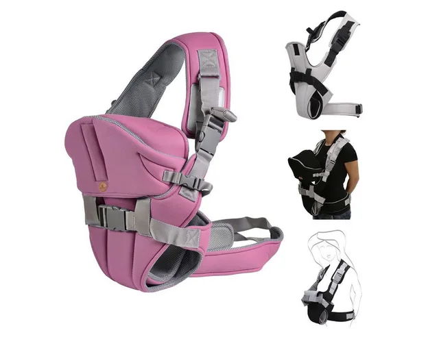 Babytrage Carry go 2 in 1, Bauchtrage, Hüfttrage, abnehmbare Kopfstütze, Stillposition, 13 kg
