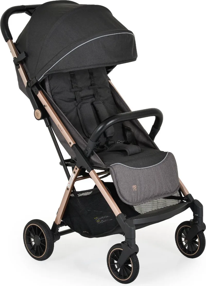 Berlin Premium Black Wandelwagen van Moni in Zwart – productfoto