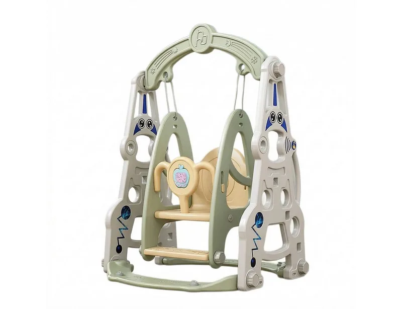 Einzelschaukel Spaceman, Spieluhr, Melodien, Geschichten, bis 25 kg, ab 1 Jahr, Schaukel de Moni en Vert – photo produit