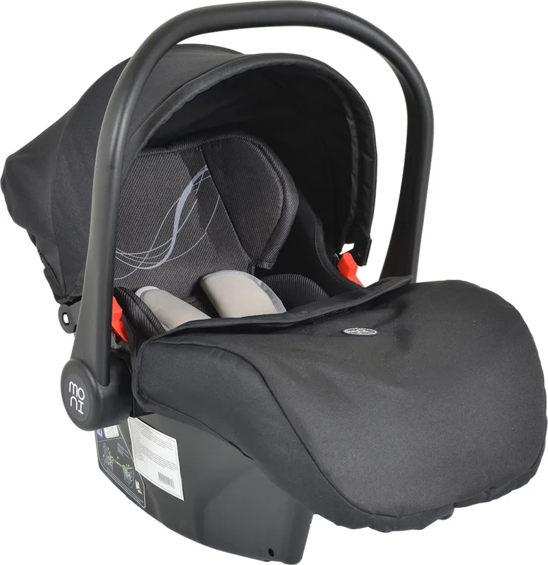 Multi Black 40-87 cm i-Size Autostoel van Moni in Zwart – productfoto